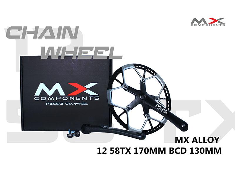 CRANK MX ALLOY 12 58T*170MM